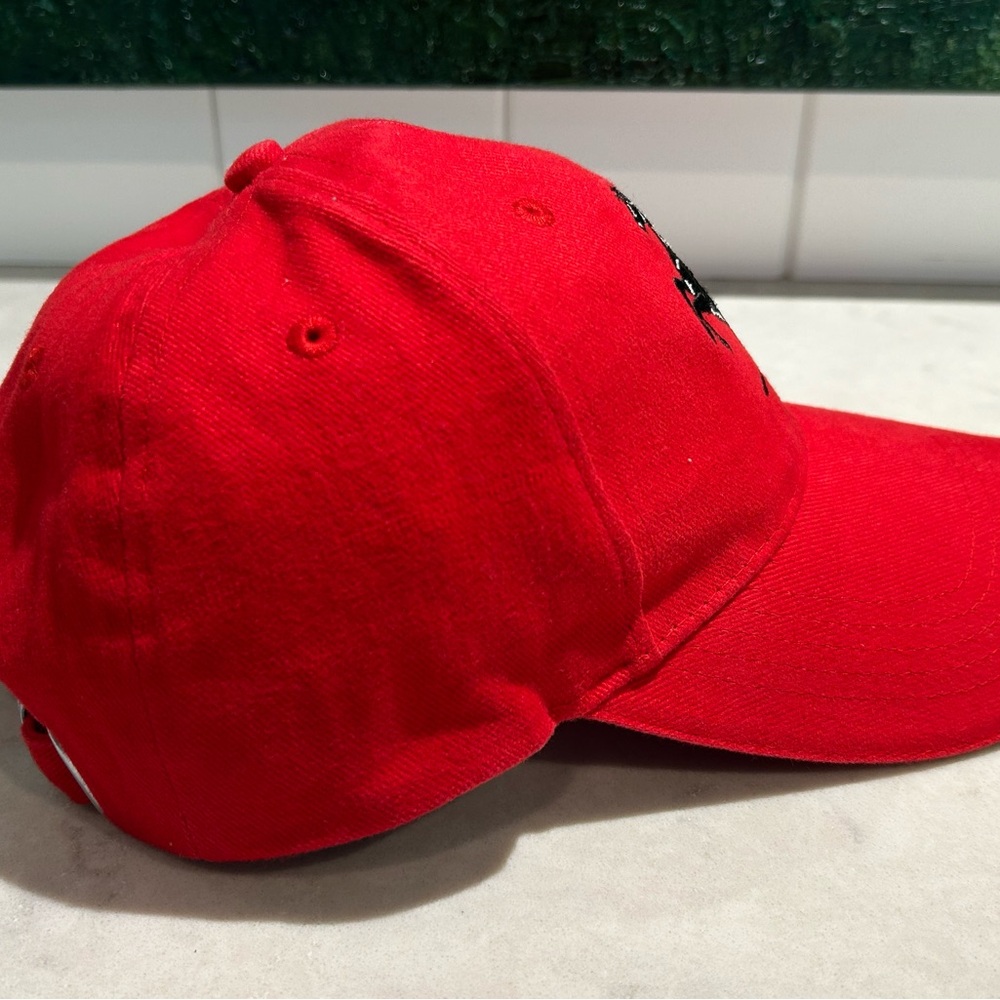 Authentic Ferrari Baseball Hat With Embroidered B… - image 3